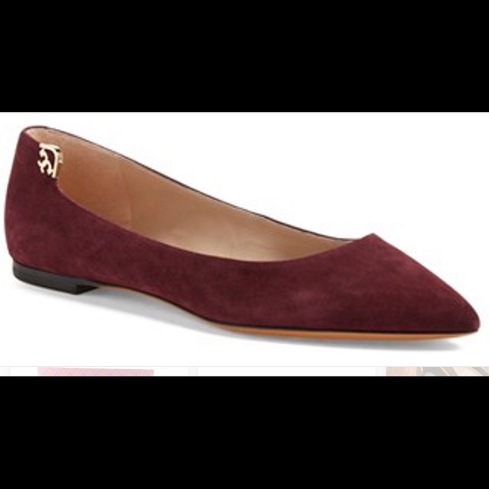Tory Burch Elizabeth Suede Flats